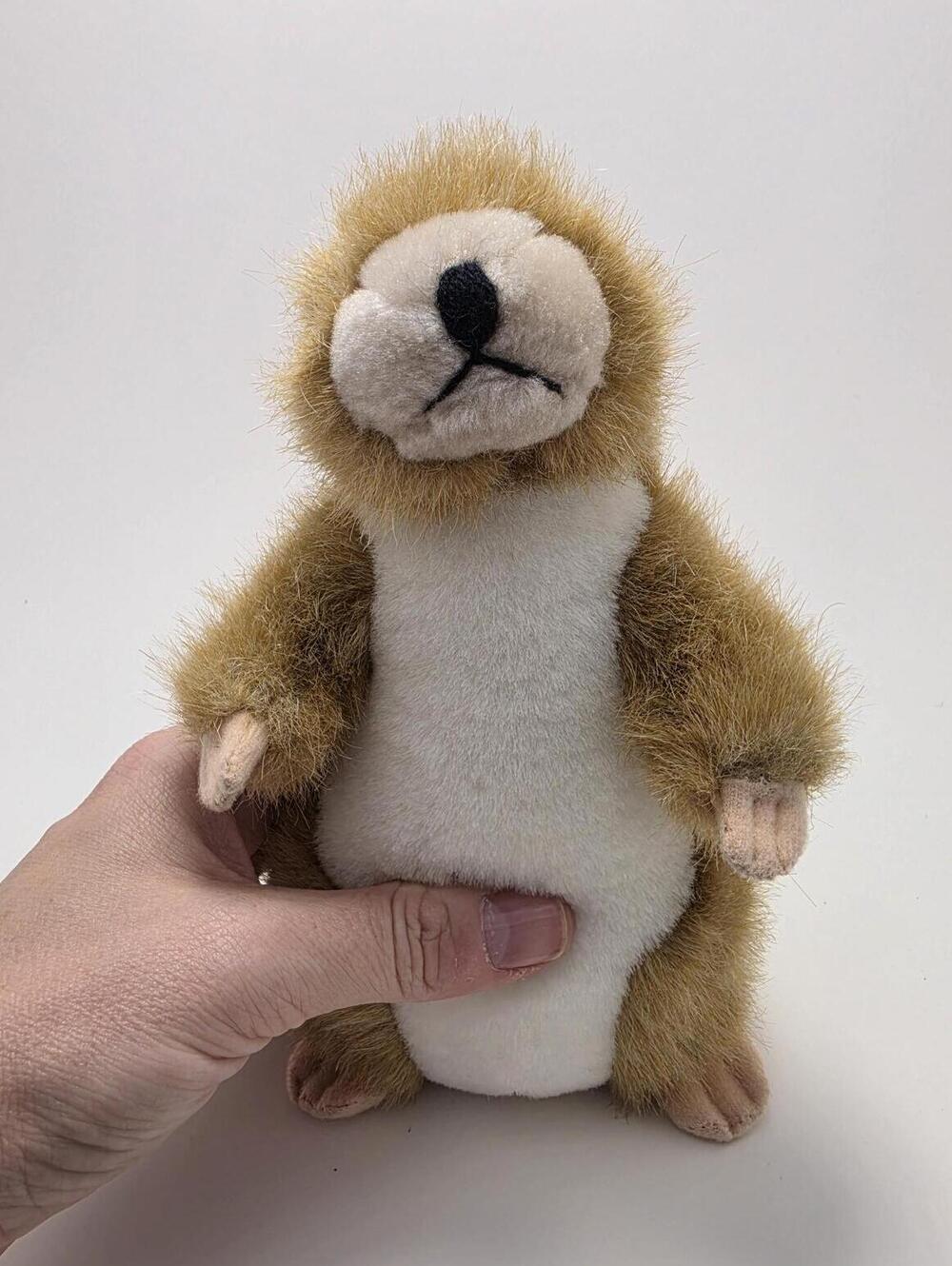 Vintage K&M Prairie Dog Gopher Stuffed Animal Plush (6 inch)